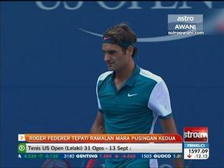 Roger Federer tepati ramalan mara pusingan kedua