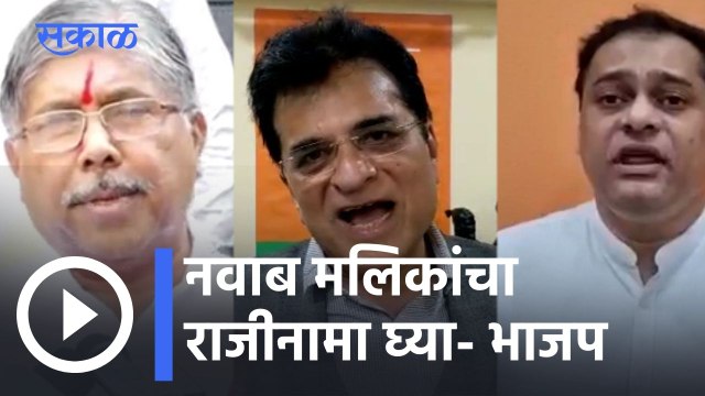 Nawab Malik Arrested l नवाब मलिकांना ईडीनं अटक केल्यानंतर भाजप नेत्यांच्या प्रतिक्रिया l Sakal