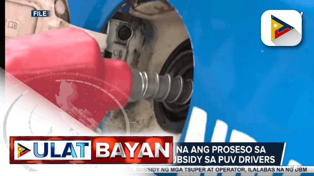 DOTr, pinamamadali na ang proseso sa pagbibigay ng fuel subsidy sa PUV drivers