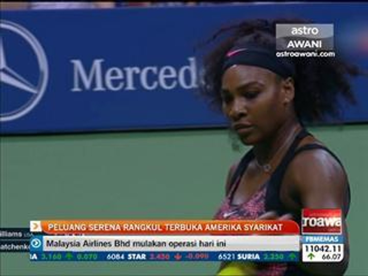 ⁣Peluang Serena Williams rangkul Terbuka Amerika Syarikat