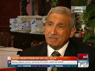 Mesir umum penemuan gas asli besar