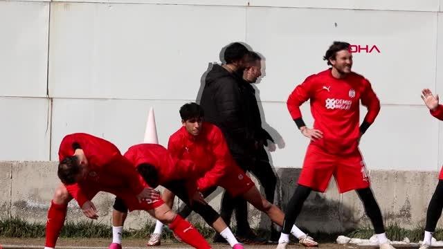 SPOR Sivasspor, Beşiktaş maçının hazırlıklarını sürdürdü
