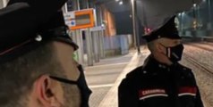 Cesano Maderno (MB) - Tenta di disfarsi della droga alla vista dei carabinieri: marocchinom arrestato in stazione ferroviaria (23.02.22)