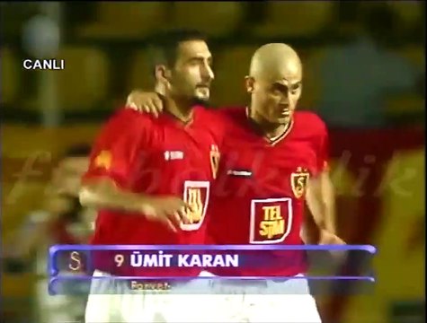 Galatasaray 2-0 FK Vllaznia 25.07.2001 - 2001-2002 UEFA Champions League 2nd Qualifying Round 1st Leg (Ver. 2)