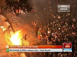 Protes amal bertukar ganas