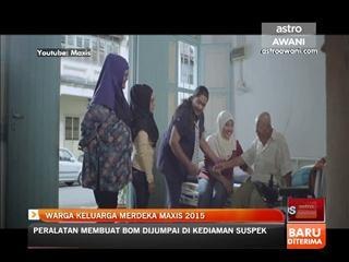 Warga keluarga Merdeka Maxis 2015