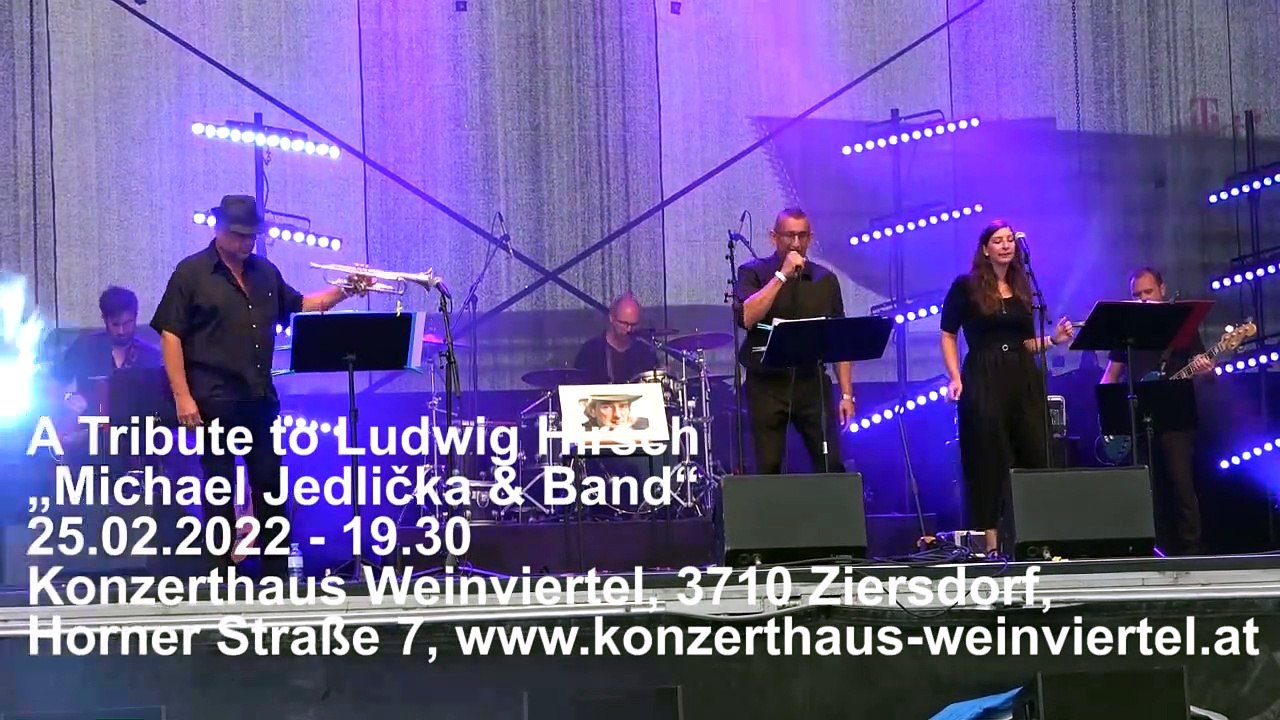 A Tribute to Ludwig Hirsch |  Konzerthaus Weinviertel | Michael Jedlička & Band