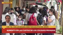 Aumento en las cuotas de los colegios privados