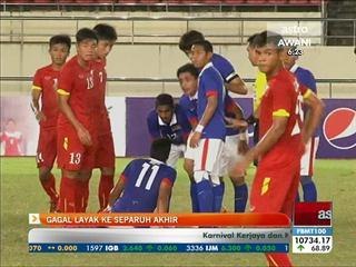 Piala AFF B19: Gagal layak ke separuh akhir