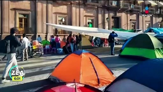 Migrantes se enfrentan a la Guardia Nacional en Tapachula, Chiapas