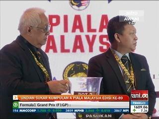 Undian sukar kumpulan A Piala Malaysia edisi ke-89