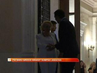 PM baru Greece angkat sumpah jawatan