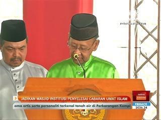 Jadikan masjid institusi penyelesai cabaran umat Islam