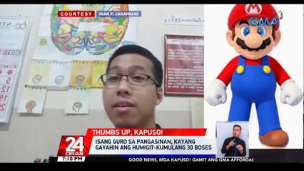 Isang guro sa Pangasinan, kayang gayahin ang humigit-kumulang 30 boses | 24 Oras