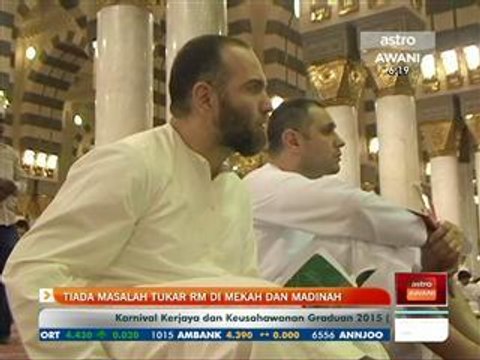 Tiada masalah tukar RM di makkah dan madinah - Asyraf Wajdi