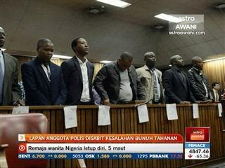 Lapan anggota polis disabit kesalahan bunuh tahanan