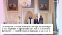 Kate Middleton chicissime à Copenhague : joyeuses retrouvailles avec la reine Margrethe et la princesse Mary