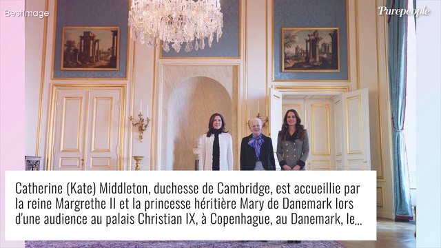 Kate Middleton chicissime à Copenhague : joyeuses retrouvailles avec la reine Margrethe et la princesse Mary