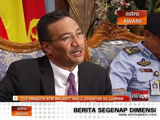 213 anggota ATM Malbatt 850-2 dihantar ke Lubnan