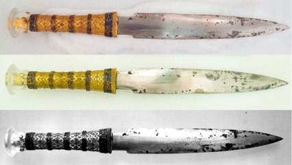 Cette dague de Toutankhamon serait issue d'une météorite tombée il y a plus de 3400 ans