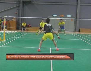 Rosman optimis anak buah mampu berada dalam kedudukan 30 terbaik