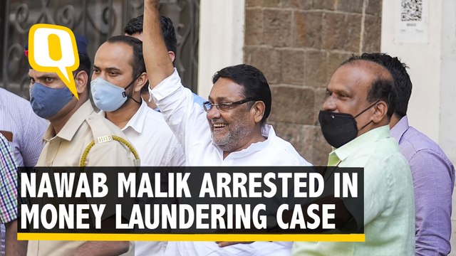 NCP Leader Nawab Malik Arrested by ED in Dawood Money Laundering Case