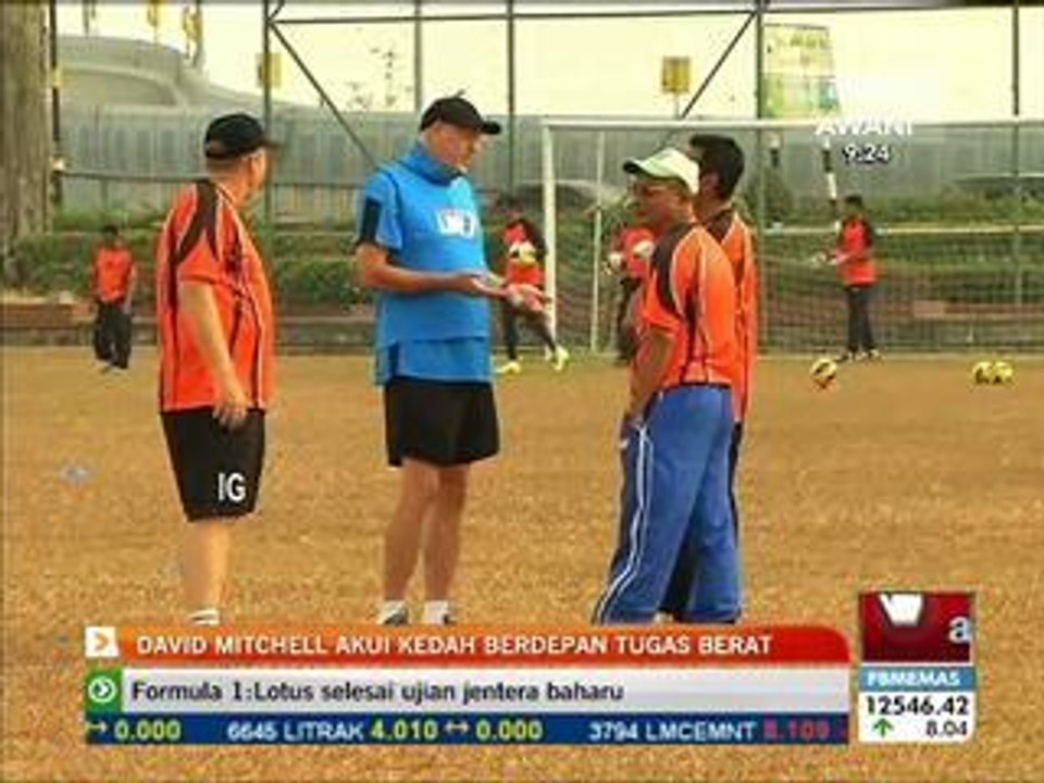 David Mitchell akui Kedah berdepan tugas sukar