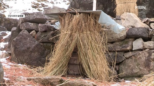 추울까 봐 벌통 짚으로 감싸주는 자연인! 벌도 감동할 자연인의 따뜻한 마음씨?!