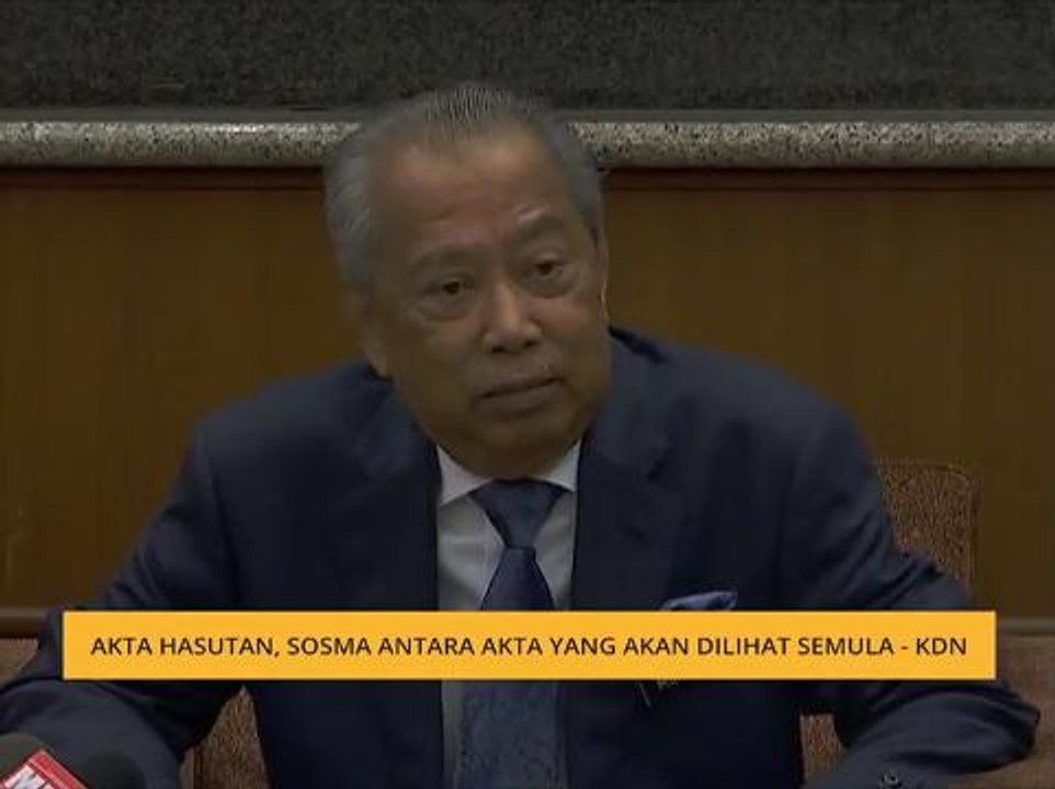 Akta Hasutan, SOSMA antara akta yang akan dilih...