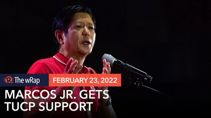 Marcos Jr. gets TUCP support, but labor agenda still in the works