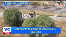 Cae sujeto por robo de vehículos en Ecatepec