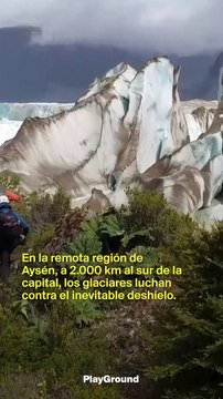 La crisis climática funde los glaciares de la Patagonia chilena