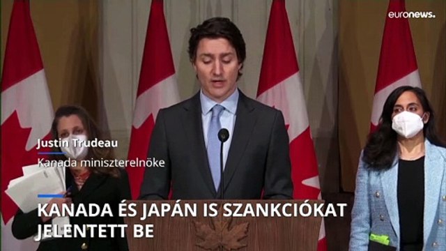 Ukrán-orosz válság: Kanada és Japán is bejelentette a szankciókat