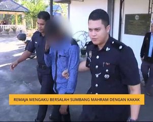 Remaja mengaku bersalah sumbang mahram