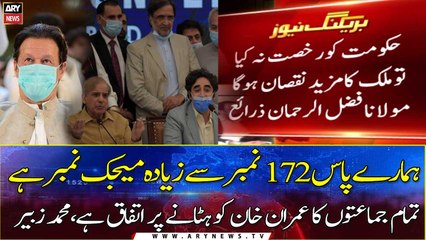 All parties have agreed to remove Imran Khan: Muhammad Zubair