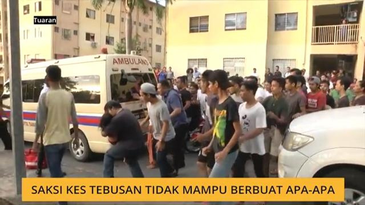 Saksi kes tebusan tidak mampu berbuat apa-apa