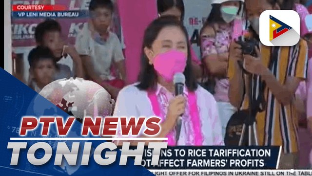 Vice President Leni Robredo campaigns in Bukidnon | via Kenneth Paciente