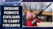 Ukraine lawmakers permit civilians to carry arms in self-defence | Oneindia News