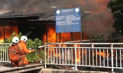 Kalendar Sabah: 55 rumah musnah dijilat api