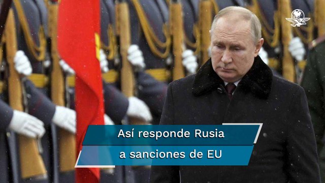 Rusia promete respuesta fuerte y dolorosa ante sanciones impuestas por EU