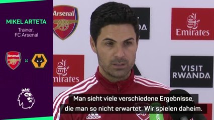 Arteta: “Es wird eine Achterbahnfahrt werden”