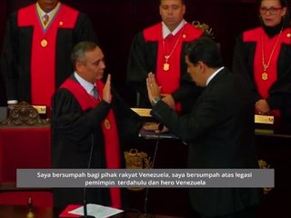 Presiden Venezuela Nicolas Madura angkat sumpah