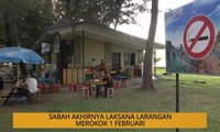 Kalendar Sabah: Sabah akhirnya laksana larangan merokok 1 Februari