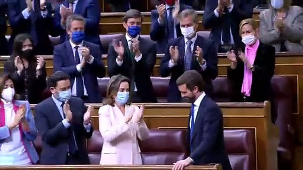 Dirigentes del PP y del Gobierno reaccionan al discurso de Casado