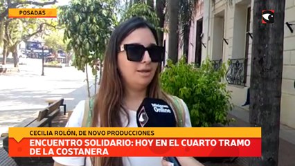 Encuentro solidario: Hoy en el cuarto tramo de la costanera