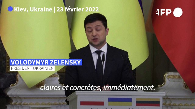 L'Ukraine réclame des garanties de sécurité de l'Occident et de Moscou