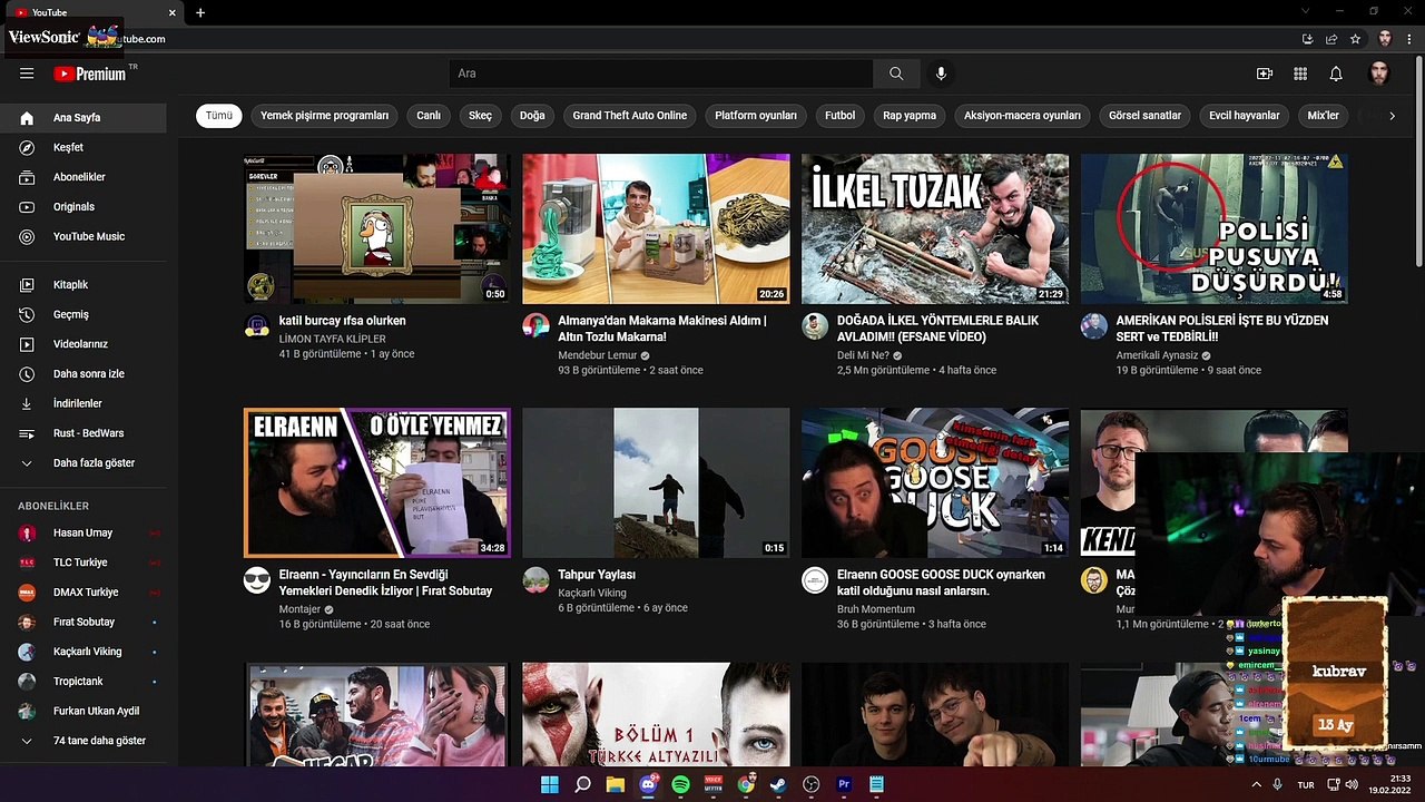 Elraen l Türk Hava Yolları Videosu İzliyor
