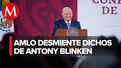 Creo que está mal informado: AMLO a Blinken sobre asesinato de periodistas en México