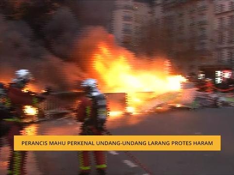 Perancis mahu perkenal undang-undang larang protes haram