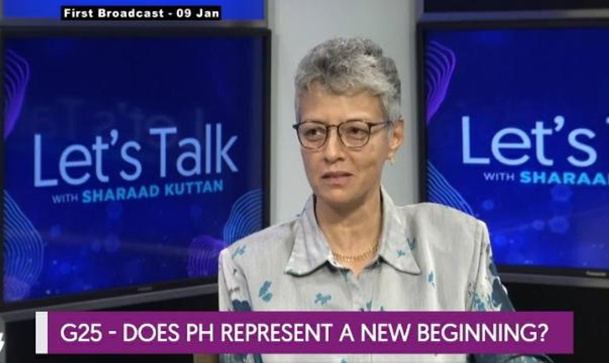 Let's Talk: G25 - Does PH represent a New Beginning?